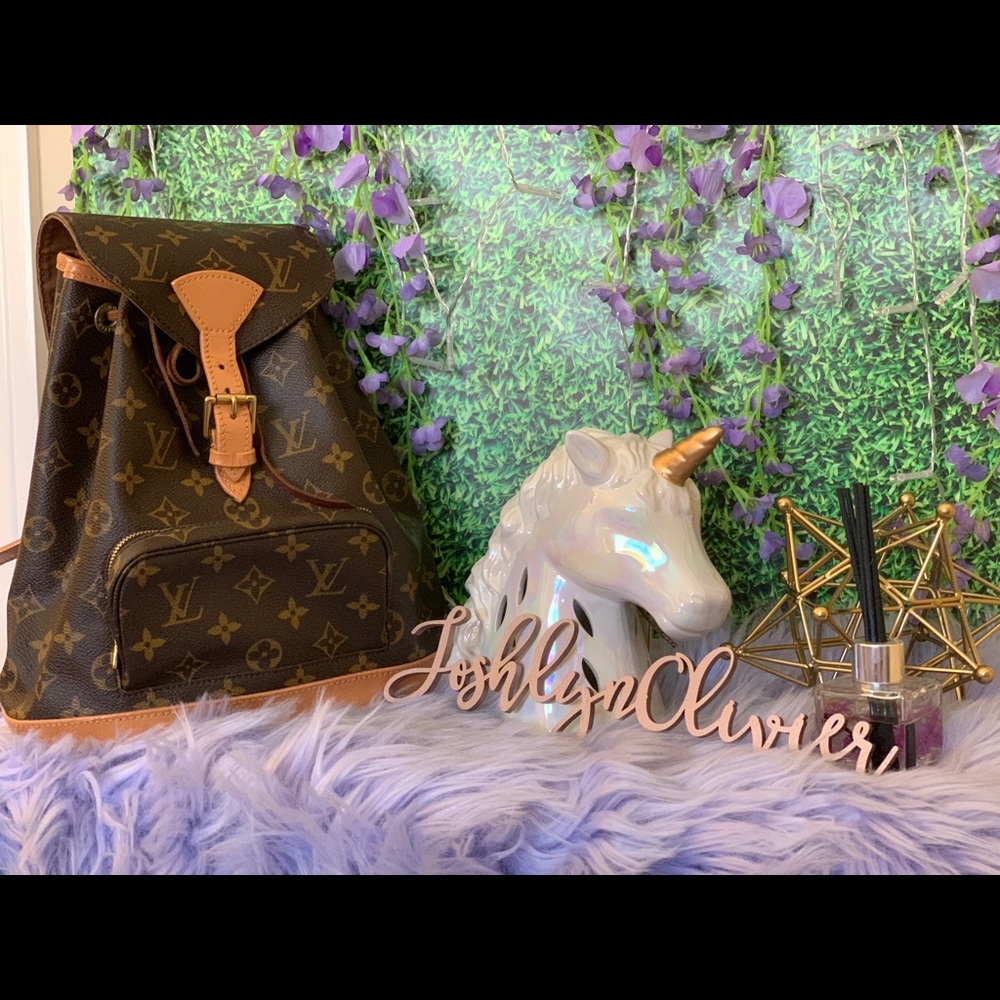Louis Vuitton Monogram Montsouri MM Backpack